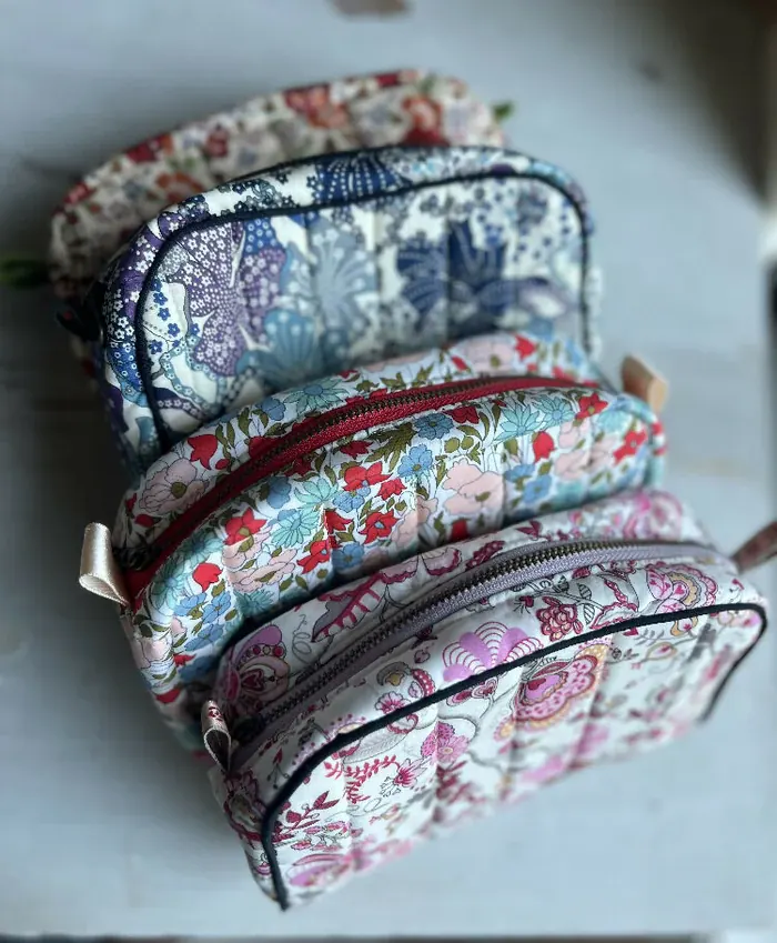 Liberty Structured Cosmetic Pouch