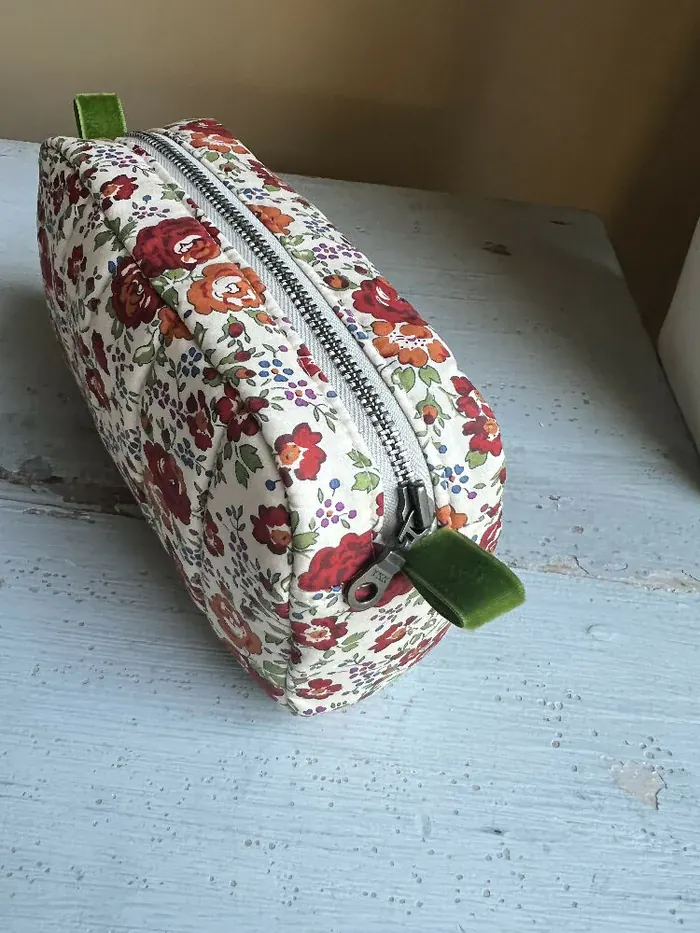 Liberty Cosmetic Pouch side view